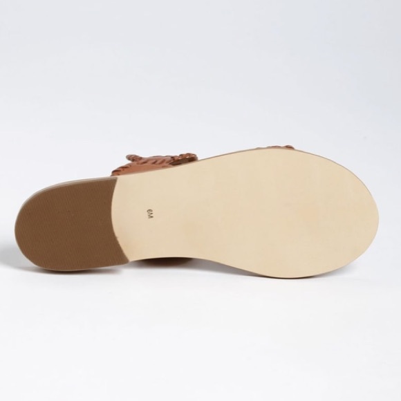 jack rogers // cognac leather double strap sandals - Picture 4 of 7